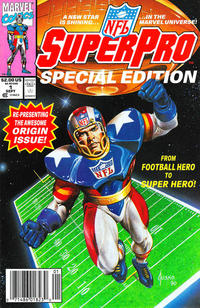 Cover Thumbnail for NFL Superpro Special Edition (Marvel, 1991 series) #1 [Newsstand]