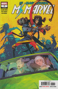 Cover Thumbnail for Magnificent Ms. Marvel (Marvel, 2019 series) #7 (64)