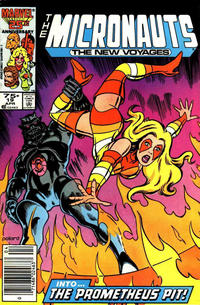 Cover Thumbnail for Micronauts (Marvel, 1984 series) #19 [Newsstand]