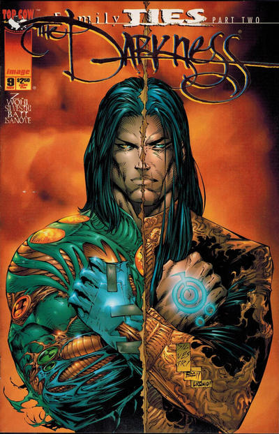 Cover for The Darkness (Image, 1996 series) #9 [[Gold Foil logo]]