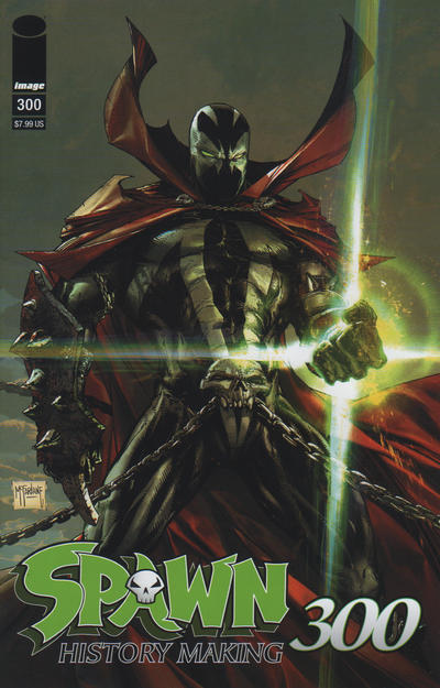 Cover for Spawn (Image, 1992 series) #300 [Cover A by Todd McFarlane]