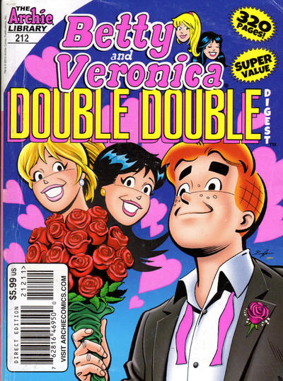Cover for Betty & Veronica (Jumbo Comics) Double Digest (Archie, 1987 series) #212 [Direct Edition]