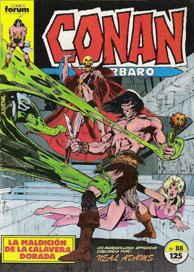 Cover for Conan el Bárbaro (Planeta DeAgostini, 1983 series) #88