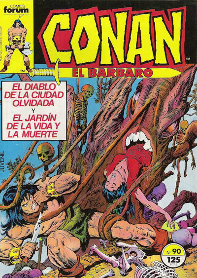 Cover for Conan el Bárbaro (Planeta DeAgostini, 1983 series) #90