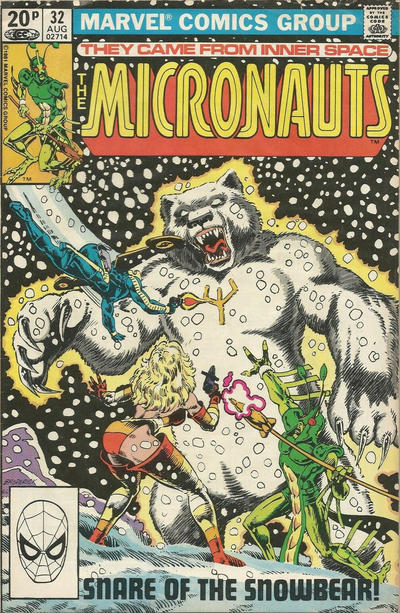 Cover for Micronauts (Marvel, 1979 series) #32 [British]