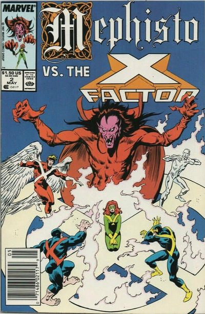 Cover for Mephisto vs. ... (Marvel, 1987 series) #2 [Newsstand]