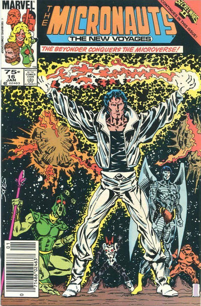 Cover for Micronauts (Marvel, 1984 series) #16 [Canadian]