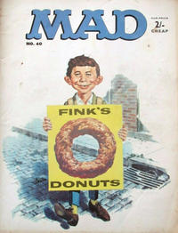 Cover Thumbnail for Mad (Thorpe & Porter, 1959 series) #40