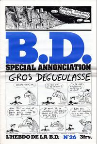 Cover Thumbnail for BD : L'hebdo de la B.D. (Éditions du Square, 1977 series) #26