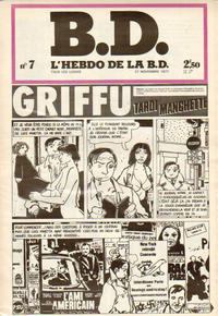 Cover Thumbnail for BD : L'hebdo de la B.D. (Éditions du Square, 1977 series) #7