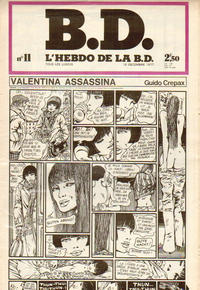 Cover Thumbnail for BD : L'hebdo de la B.D. (Éditions du Square, 1977 series) #11