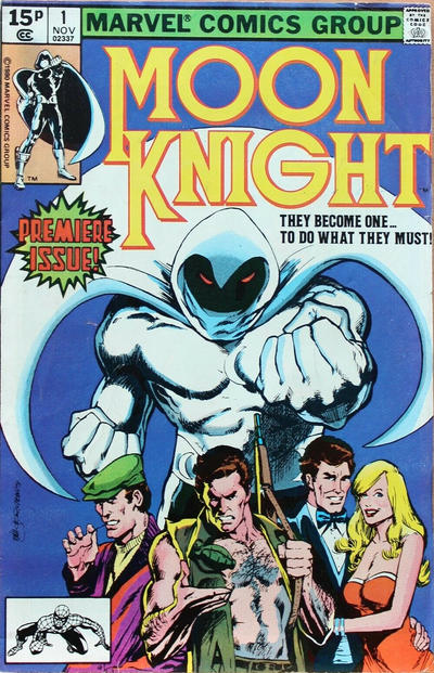 Cover for Moon Knight (Marvel, 1980 series) #1 [British]