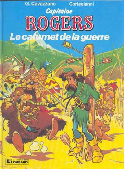 Cover for Capitaine Rogers (Le Lombard, 1987 series) #2 - Le calumet de la guerre