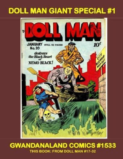 Cover for Gwandanaland Comics (Gwandanaland Comics, 2016 series) #1533 - Doll Man Giant Special #1