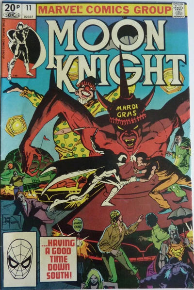 Cover for Moon Knight (Marvel, 1980 series) #11 [British]