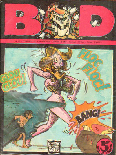 Cover for BD : L'hebdo de la B.D. (Éditions du Square, 1977 series) #56