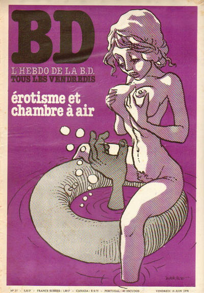 Cover for BD : L'hebdo de la B.D. (Éditions du Square, 1977 series) #37