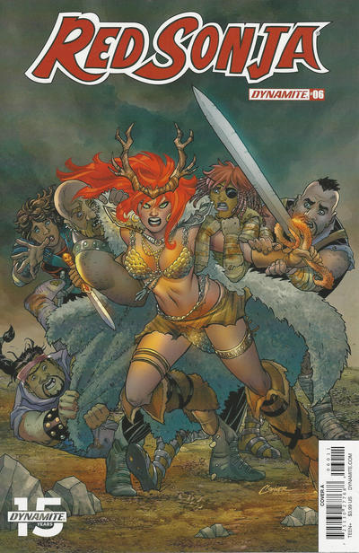 Cover for Red Sonja (Dynamite Entertainment, 2019 series) #6 [Cover A Amanda Conner]