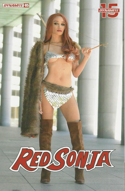 Cover for Red Sonja (Dynamite Entertainment, 2019 series) #5 [Cover E Cosplay]