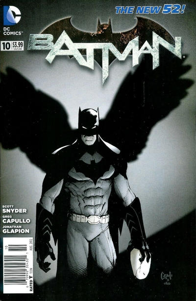 Cover for Batman (DC, 2011 series) #10 [Newsstand]