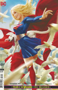 Cover Thumbnail for Supergirl (DC, 2016 series) #34 [Derrick Chew Cover]