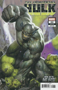 Cover Thumbnail for Immortal Hulk (Marvel, 2018 series) #22 [Ryan Brown 'Bring on the Bad Guys']