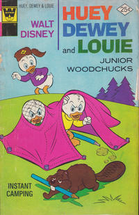 Cover Thumbnail for Walt Disney Huey, Dewey and Louie Junior Woodchucks (Western, 1966 series) #36 [Whitman]