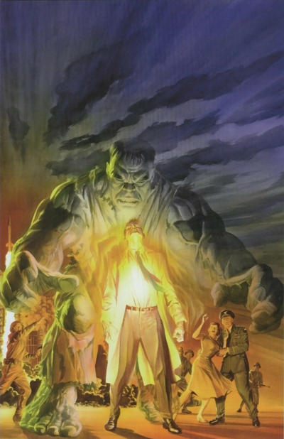 Cover for Immortal Hulk (Marvel, 2018 series) #20 [Alex Ross SDCC Exclusive 'Homage' Virgin Art]