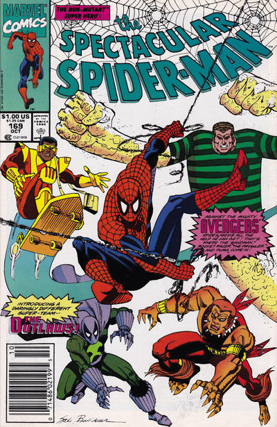 Cover for The Spectacular Spider-Man (Marvel, 1976 series) #169 [Mark Jewelers]