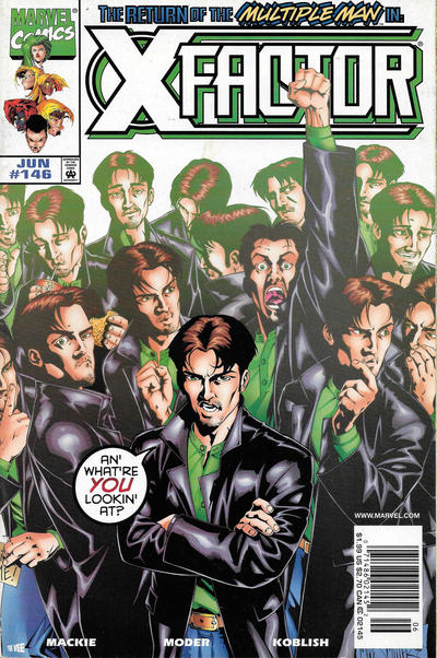 Cover for X-Factor (Marvel, 1986 series) #146 [Newsstand]