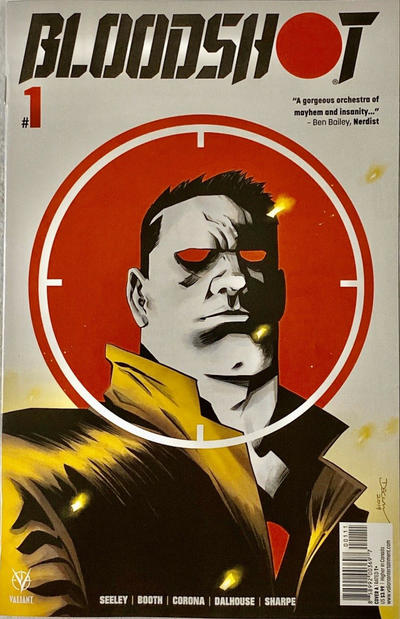 Cover for Bloodshot (Valiant Entertainment, 2019 series) #1 [Cover A - Declan Shalvey]