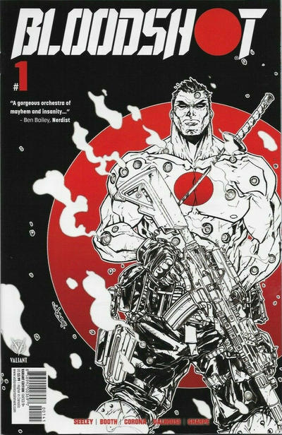 Cover for Bloodshot (Valiant Entertainment, 2019 series) #1 [Cover D - Jonboy Meyers]