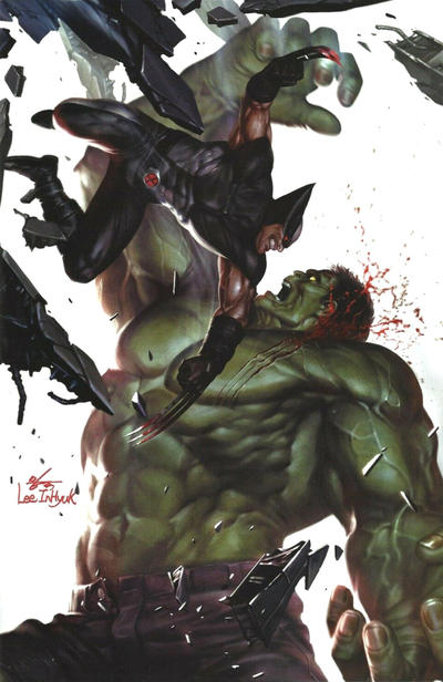Cover for Immortal Hulk (Marvel, 2018 series) #17 [Elite Comics / Unknown Comics Shared Exclusive - Inhyuk Lee Virgin Art]