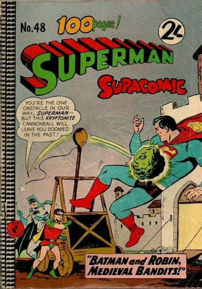 Cover for Superman Supacomic (K. G. Murray, 1959 series) #48