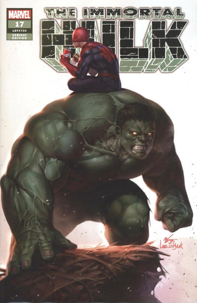 Cover for Immortal Hulk (Marvel, 2018 series) #17 [The Comic Mint Exclusive - Inhyuk Lee]