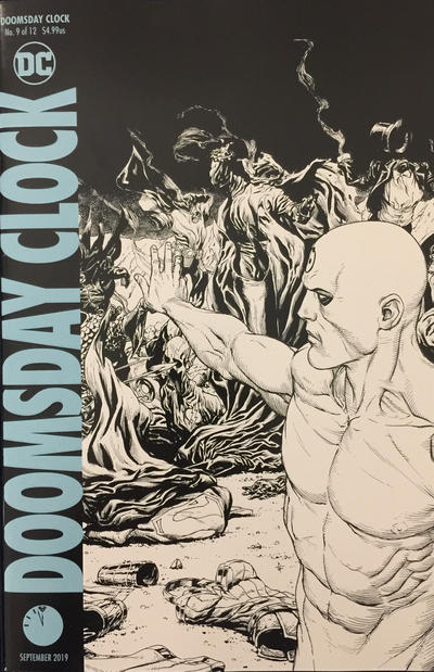 Cover for Doomsday Clock (DC, 2018 series) #9 [Second Printing]