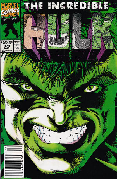 Cover for The Incredible Hulk (Marvel, 1968 series) #379 [Mark Jewelers]