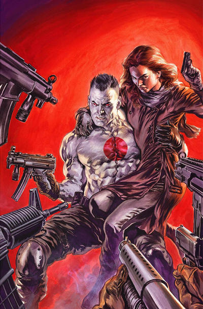 Cover for Bloodshot (Valiant Entertainment, 2019 series) #1 [Comics to Astonish - Virgin Cover - Felipe Massafera]