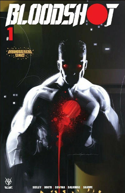 Cover for Bloodshot (Valiant Entertainment, 2019 series) #1 [Groundbreaking Comics - Jeff Dekal]
