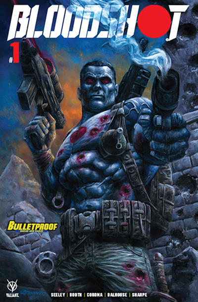 Cover for Bloodshot (Valiant Entertainment, 2019 series) #1 [Bulletproof Comics and Games NYCC 2019 - Johnny Desjardins]