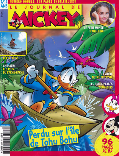 Cover for Le Journal de Mickey (Hachette, 1952 series) #3505-3506