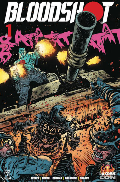 Cover for Bloodshot (Valiant Entertainment, 2019 series) #1 [Metahumans Comics Daniel LACC - Warren Johnson]
