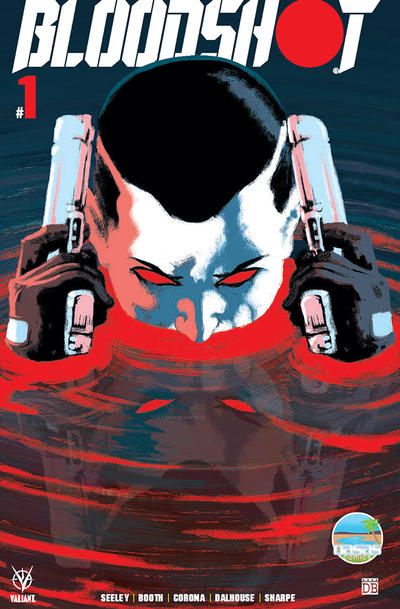 Cover for Bloodshot (Valiant Entertainment, 2019 series) #1 [Oasas Comics LACC - David Baron]