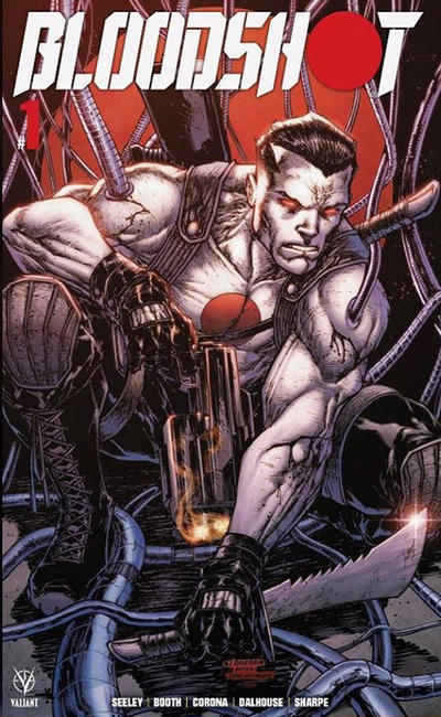 Cover for Bloodshot (Valiant Entertainment, 2019 series) #1 [Planet Awesome Collectibles NYCC - Adelso Corona]