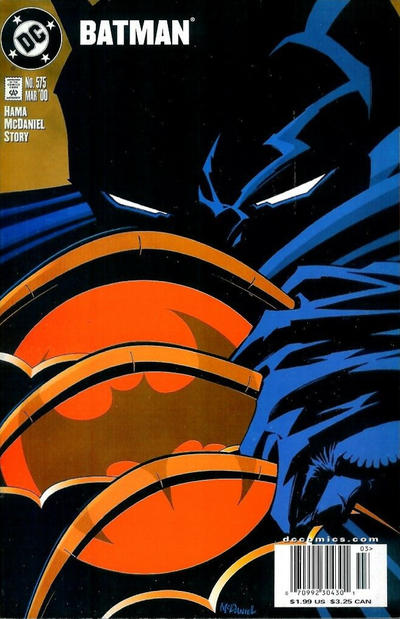 Cover for Batman (DC, 1940 series) #575 [Newsstand]