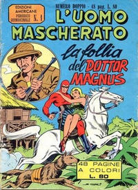 Cover Thumbnail for L'Uomo Mascherato nuova serie [Avventure americane] (Edizioni Fratelli Spada, 1967 series) #1