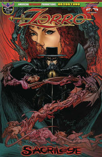 Cover Thumbnail for Zorro: Sacrilege (American Mythology Productions, 2019 series) #1