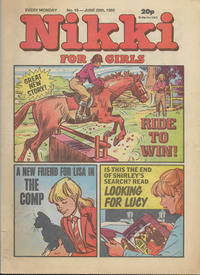 Cover Thumbnail for Nikki for Girls (D.C. Thomson, 1985 series) #19