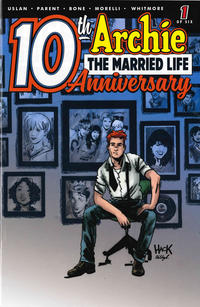 Cover Thumbnail for Archie: The Married Life - 10th Anniversary (Archie, 2019 series) #1 [Cover D - Robert Hack]
