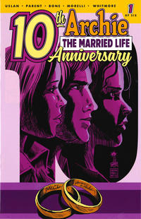 Cover for Archie: The Married Life - 10th Anniversary (Archie, 2019 series) #1 [Cover C - Francesco Francavilla]